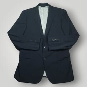 Brooks Brothers Blazer Sport Coat Mens 40L Explorer Regent Fit Performance Wool